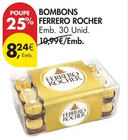 Pingo Doce Bombons ferrero rocher promoção