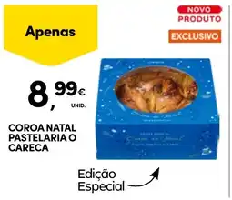 Continente Coroa natal pastelaria o careca promoção