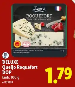 Lidl Deluxe Queijo Roquefort DOP promoção
