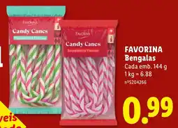 Lidl favorina bengalas promoção