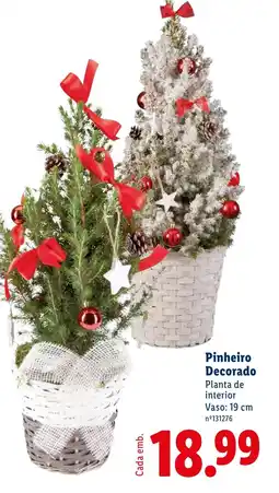 Lidl Pinheiro Decorado promoção