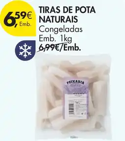 Pingo Doce Tiras de pota naturais promoção