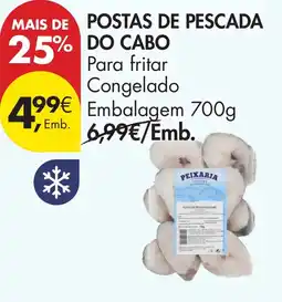 Pingo Doce postas de pescada do cabo promoção