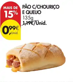 Pingo Doce Pão c/chouriço e queijo promoção