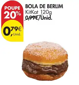 Pingo Doce bola de berlim kitkat promoção