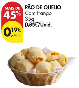 Pingo Doce Pão de queijo com frango promoção