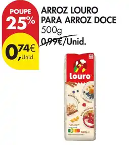 Pingo Doce arroz louro para arroz doce promoção