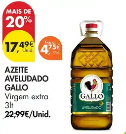 Pingo Doce azeite aveludado gallo promoção