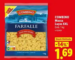 Lidl Combino massa laços xxl promoção