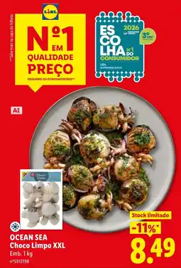 Lidl Ocean Sea Choco Limpo XXL promoção