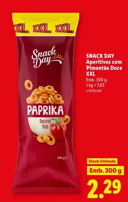 Lidl Snack Day Paprika promoção