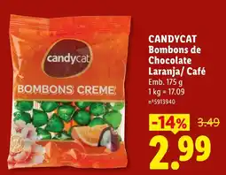 Lidl candy cat bombons creme promoção