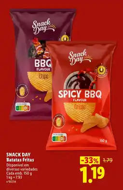 Lidl Snack Day Batatas Fritas promoção