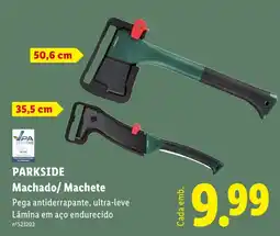 Lidl Parkside machado/ machete promoção