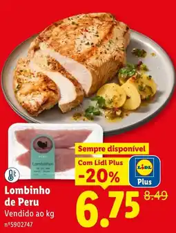 Lidl Lombinho de Peru promoção