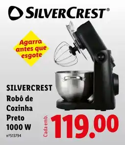 Lidl Silvercrest robô de cozinha preto promoção
