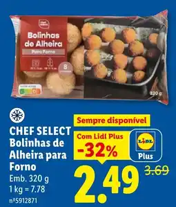 Lidl Chef select bolinhas de alheira para forno promoção