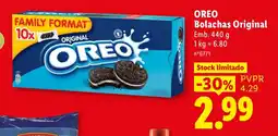 Lidl Oreo Bolachas Original promoção