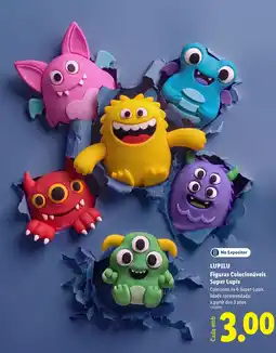 Lidl Lupilu Figuras Colecionáveis Super Lupis promoção