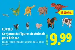 Lidl Lupilu Conjunto de Figuras de Animais para Brincar promoção