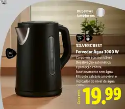 Lidl Silvercrest fervedor água 3000 w promoção