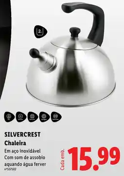 Lidl Silvercrest chaleira promoção