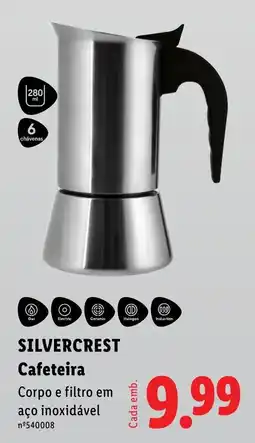 Lidl Silvercrest Cafeteira promoção