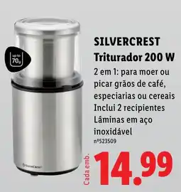 Lidl Silvercrest Triturador 200 W promoção