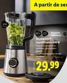Lidl silvercrest liquidificadora 600 w promoção
