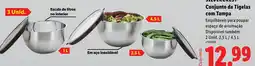 Lidl Silvercrest conjunto de tigelas com tampa promoção
