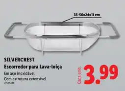 Lidl Silvercrest escorredor para lava-loiça promoção