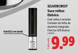 Lidl silvercrest saca-rolhas elétrico promoção
