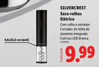 Silvercrest saca-rolhas elétrico