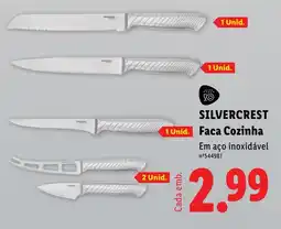 Lidl silvercrest faca cozinha promoção