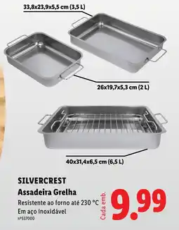 Lidl silvercrest assadeira grelha promoção