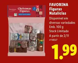 Lidl favorina figuras natalícias promoção