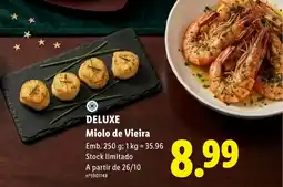 Lidl Deluxe Miolo de Vieira promoção