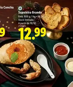 Lidl Sapateira Grande promoção