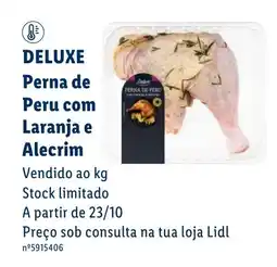Lidl Deluxe Peru com Laranja e Alecrim promoção