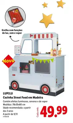 Lidl Lupilu Cozinha Street Food em Madeira promoção