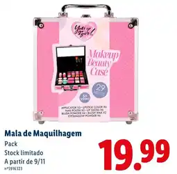 Lidl Mala de Maquilhagem promoção