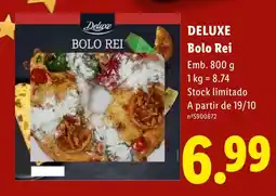 Lidl Deluxe Bolo Rei promoção