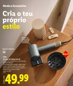 Lidl Cien secador de cabelo com ia promoção