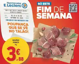 E.Leclerc A+ - rojoes porco promoção