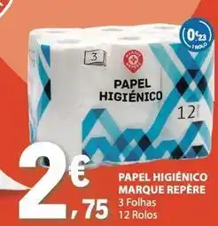 E.Leclerc Papel higienico promoção