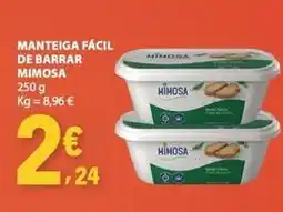 E.Leclerc Mimosa - manteiga fácil de barrar promoção