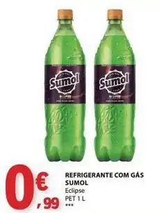 E.Leclerc Sumol - refrigerante com gas promoção