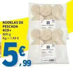 E.Leclerc €co+ - rodelas de pescada promoção