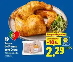 Lidl com - perna de frango com costa promoção
