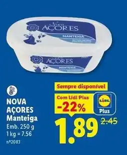 Lidl com - açores manteiga promoção